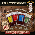 Pork Stick Bundle, Try all 4 for $24
